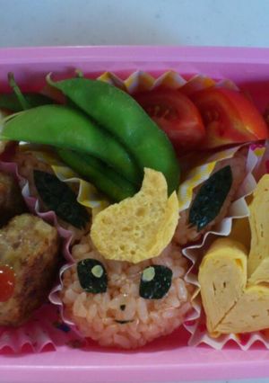 キャラ弁 ブースター(ポケモン)-レシピのメイン写真