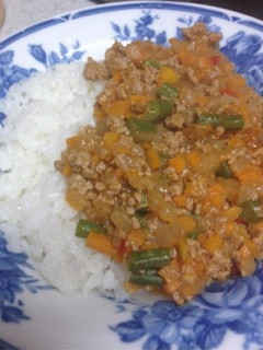 野菜たっぷりキーマカレー♪-レシピのメイン写真