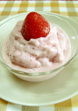 ★いちごのジャーベットで～す。♪-レシピのメイン写真