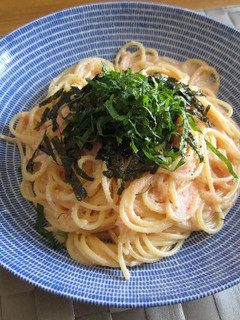 クリーム明太子パスタ♪-レシピのメイン写真