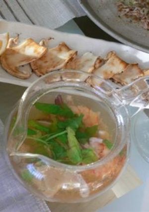 堪能！秋の香りの松茸土瓶蒸し-レシピのメイン写真