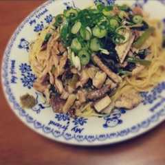 さっぱりさんまのポン酢パスタ-レシピのメイン写真