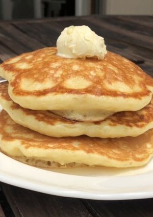 *超ふわふわホットケーキ*-レシピのメイン写真