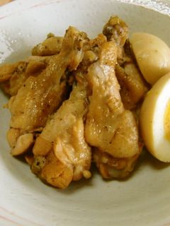 ★鶏の手羽元とゆで玉子のコーラ煮込♪-レシピのメイン写真