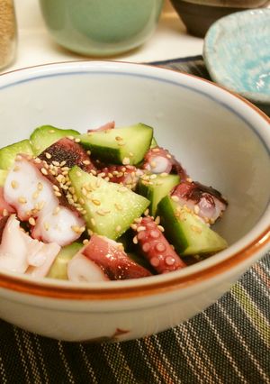 *簡単*タコと胡瓜の中華和え*-レシピのメイン写真