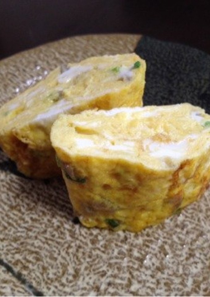 紅生姜とネギの卵焼き-レシピのメイン写真