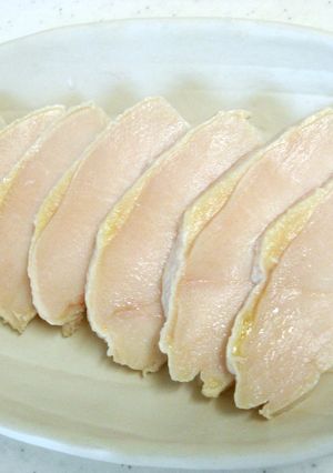 超簡単ジューシー鶏ハムからの野菜スープ煮-レシピのメイン写真