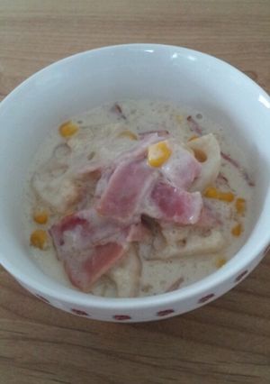 簡単！れんこんのクリーム煮☆-レシピのメイン写真