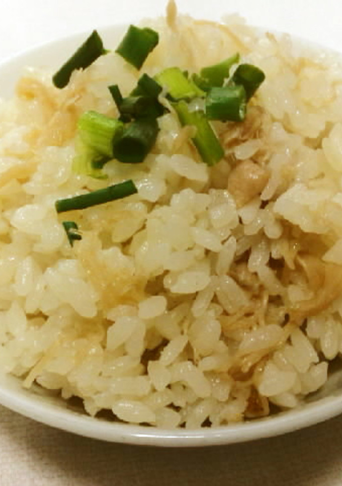 簡単！ほたて貝柱の缶詰でほたてご飯-レシピのメイン写真