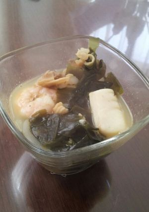 簡単海鮮わかめスープ-レシピのメイン写真
