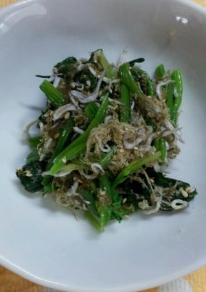 ほうれん草のとろろ昆布あえ-レシピのメイン写真