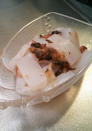 おかずな”梅”こんにゃく♪-レシピのメイン写真