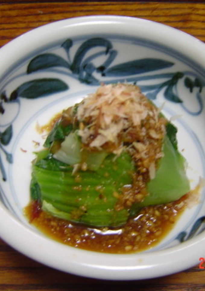 青梗菜の香しょうゆかけ-レシピのメイン写真