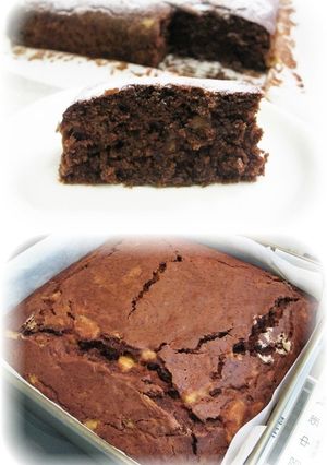 米粉のココアバナナケーキ！-レシピのメイン写真