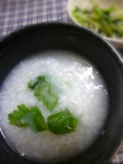 じゃこ入りのおかゆ(みつば風味)-レシピのメイン写真