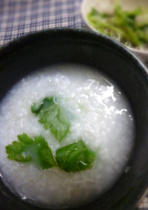 じゃこ入りのおかゆ(みつば風味)-レシピのメイン写真