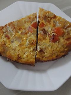 野菜入りオムレツ-レシピのメイン写真