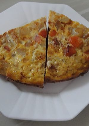 野菜入りオムレツ-レシピのメイン写真