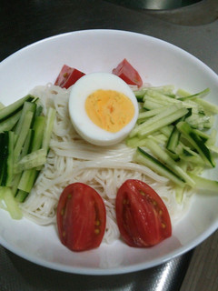 冷やし中華風そうめん-レシピのメイン写真