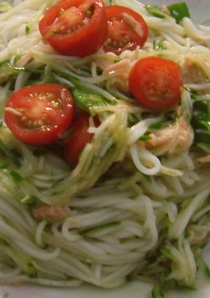 混ぜるだけ!!素麺ちゃんぷる★-レシピのメイン写真