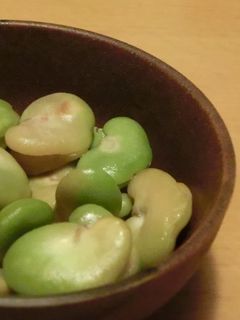 そらまめの梅酢ごま油和え-レシピのメイン写真