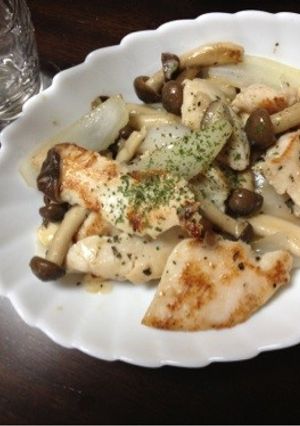 ぷりぷり鶏胸肉のレモン炒め-レシピのメイン写真