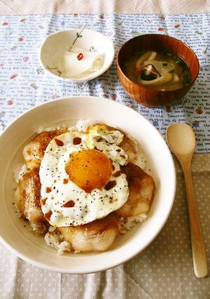 チャーシュー丼-レシピのメイン写真