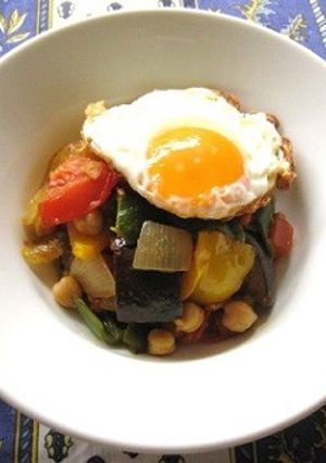 豆と野菜のカレー風味煮込み-レシピのメイン写真