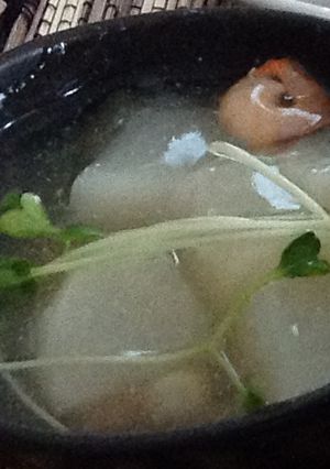 塩麹で！大根とエビのとろとろ煮-レシピのメイン写真