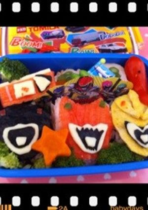 キョウリュウジャー弁当♡-レシピのメイン写真