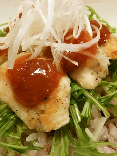 カリカリチキンのみそダレ丼♪-レシピのメイン写真