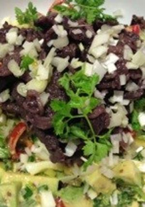 牛しゃぶ肉のタルタルハーブ仕立て-レシピのメイン写真