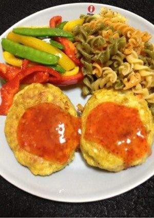 豆腐カレーハンバーグ-レシピのメイン写真