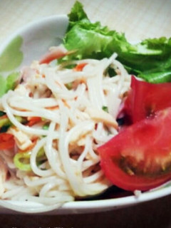 夏はサッパリ♪そうめんサラダ-レシピのメイン写真