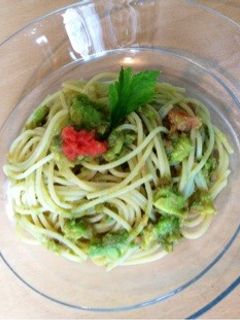 簡単絶品!アボカドとタラコの冷製パスタ-レシピのメイン写真
