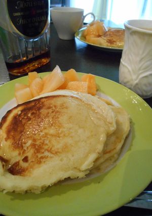 バターミルクパンケーキ-レシピのメイン写真