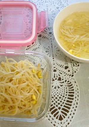 콩나물コンナムル(豆もやしの和え物)-レシピのメイン写真