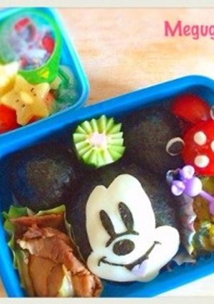 簡単‼ミッキーマウス☆キャラ弁☆-レシピのメイン写真