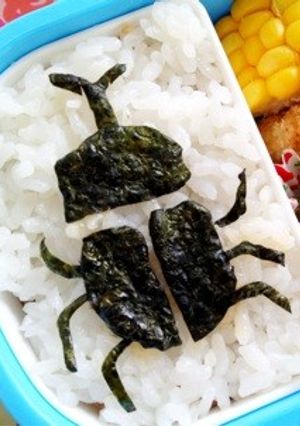 男の子に!カブトムシ弁当★-レシピのメイン写真