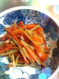 人参・大根のキンピラ-レシピのメイン写真