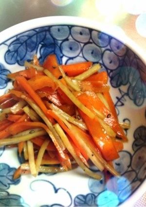 人参・大根のキンピラ-レシピのメイン写真