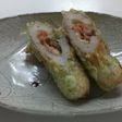 竹輪で天ぷら(鮭フレーク*チーズ)