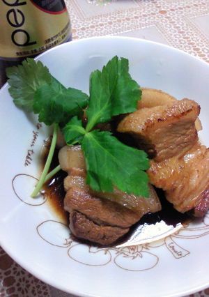 簡単＆美味ぽん酢で、なんちゃって「煮豚」-レシピのメイン写真
