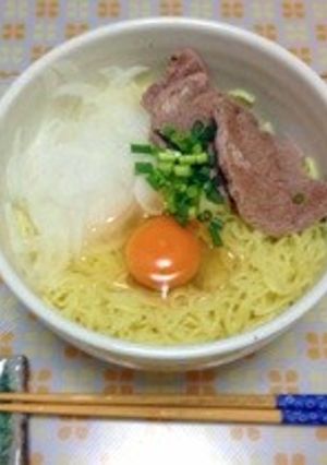 簡単TKC!!(卵かけ中華そば(冷))-レシピのメイン写真