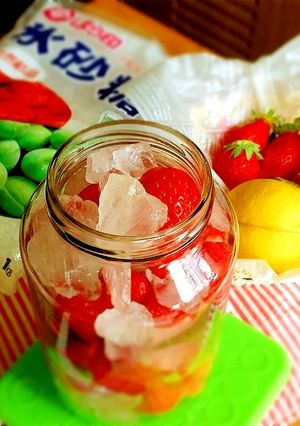 苺シロップ-レシピのメイン写真
