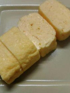 チーズケーキ風味の卵焼き-レシピのメイン写真