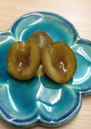 青梅のカリカリ甘梅漬け-レシピのメイン写真