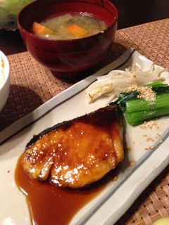 フライパンで、こってりブリの照焼き-レシピのメイン写真