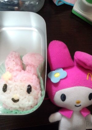 キャラ弁　マイメロ-レシピのメイン写真