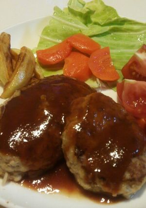 節約?!豆腐ﾊﾝﾊﾞｰｸﾞ-レシピのメイン写真